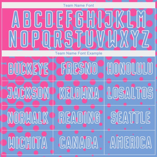 Helle benutzerdefinierte rosa-weiße Uniform blaues Trikot Fußball Sublimation