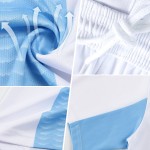 Benutzerdefinierte weiße Fußball-rote Trikotuniform Sublimation